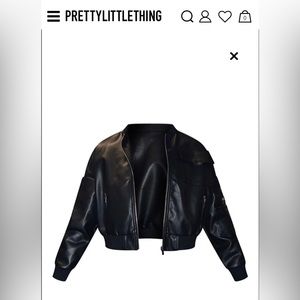 Black Bomber Jacket